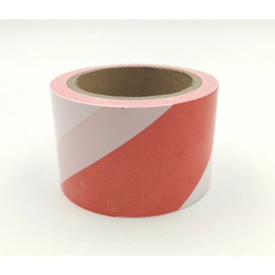 Taśma odgrodzeniowa ,Taśma ostrzegawcza Biało - Czerwona